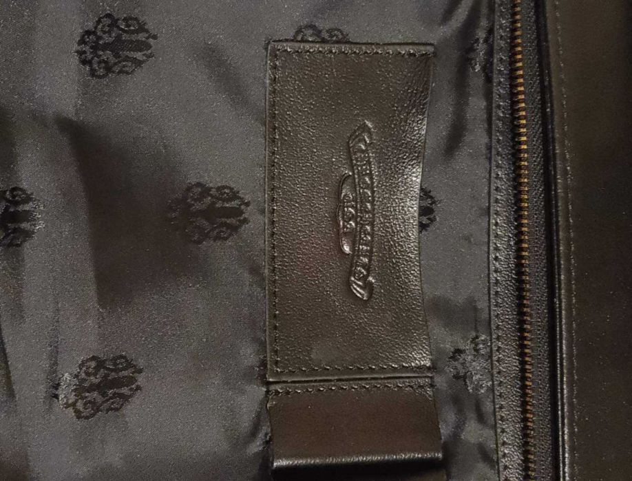 Мужская кожаная сумка "Chrome Hearts", США, оригинал. Новая.