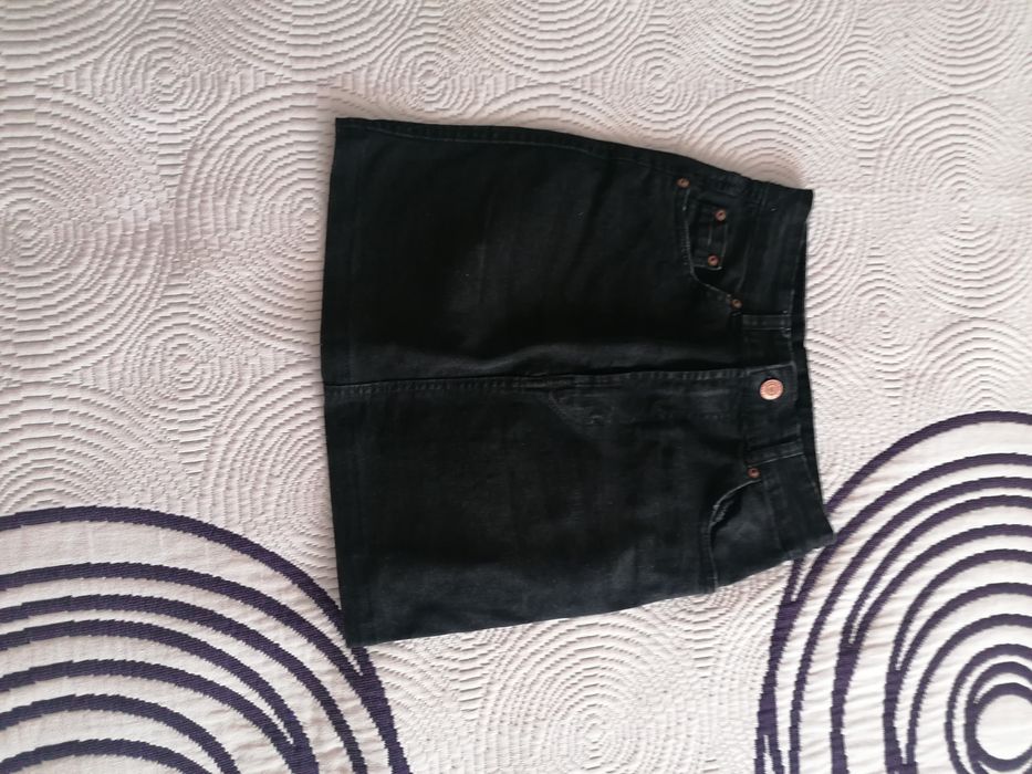 Saia de ganga da stradivarius