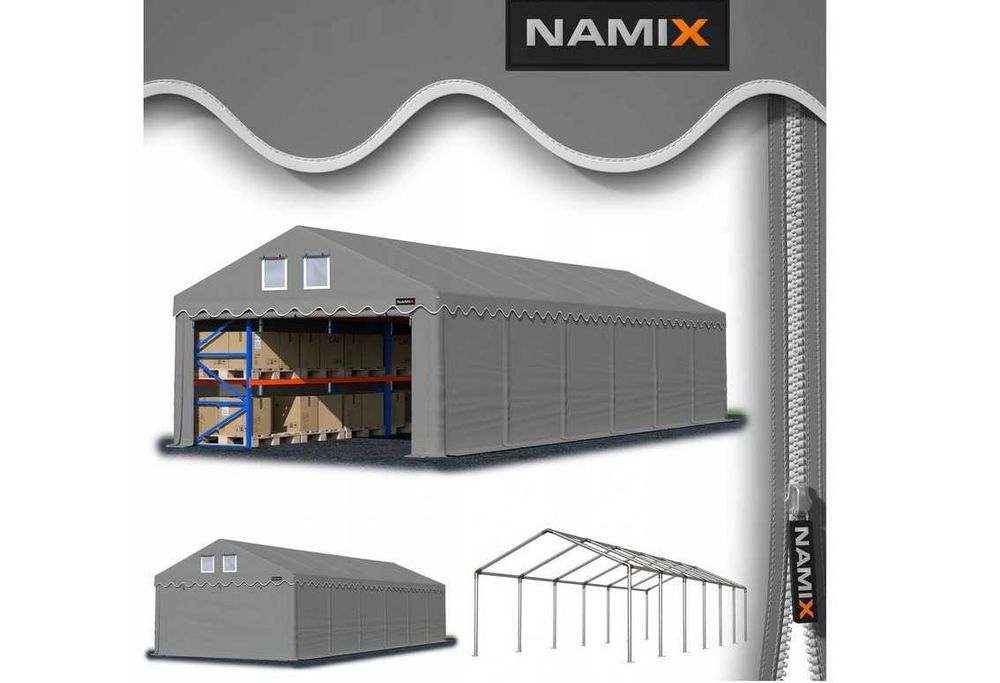 *** PROMOCJA *** Namiot COMFORT 6x12m hala magazynowy garaż PVC 560g