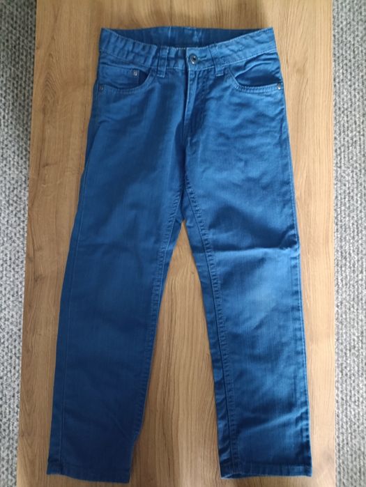 Spodnie chłopięce pepperts rozmiar 122 niebieskie