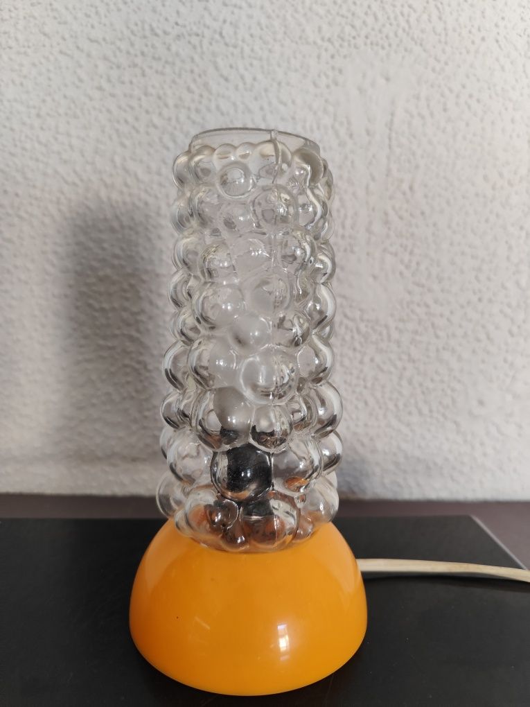 Lampka lata 70 space age vintage retro prl