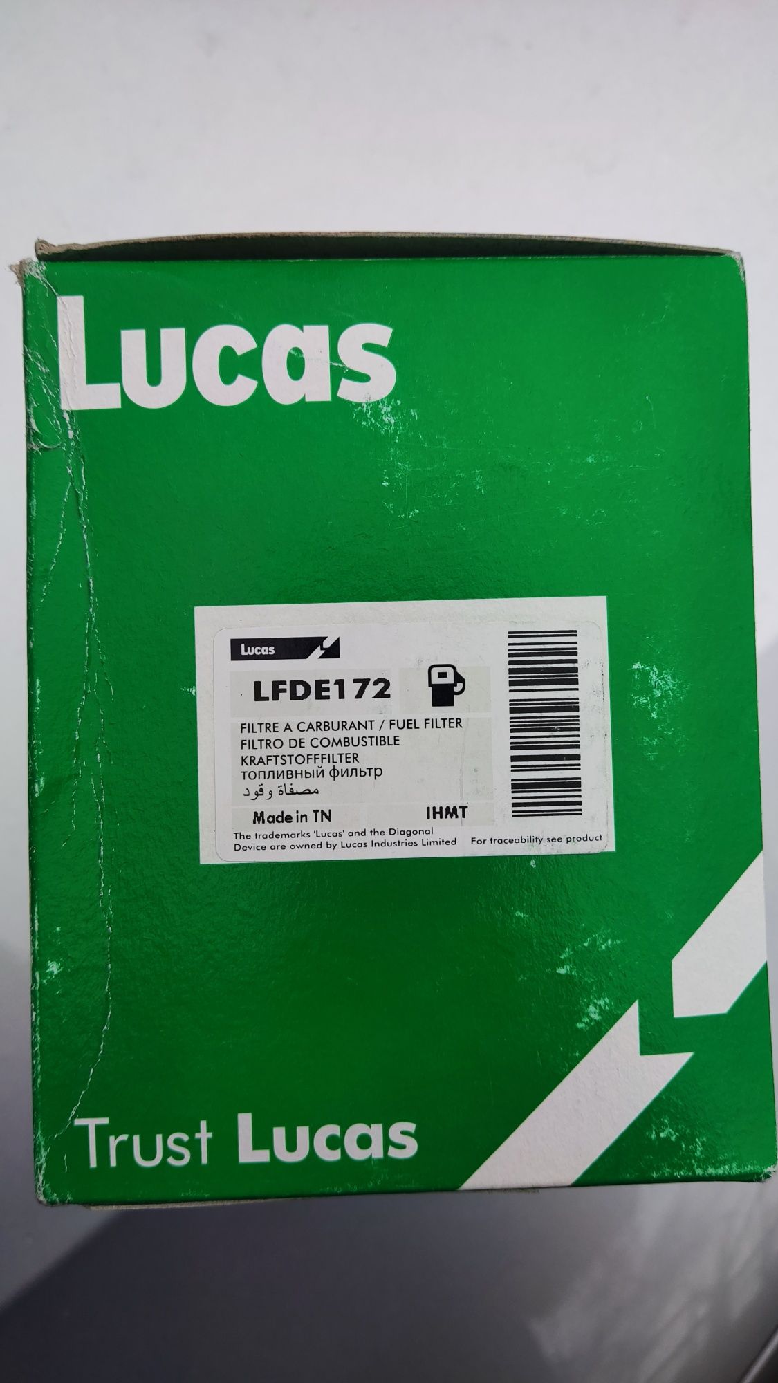 Фільтр паливний Lucas LFDE172