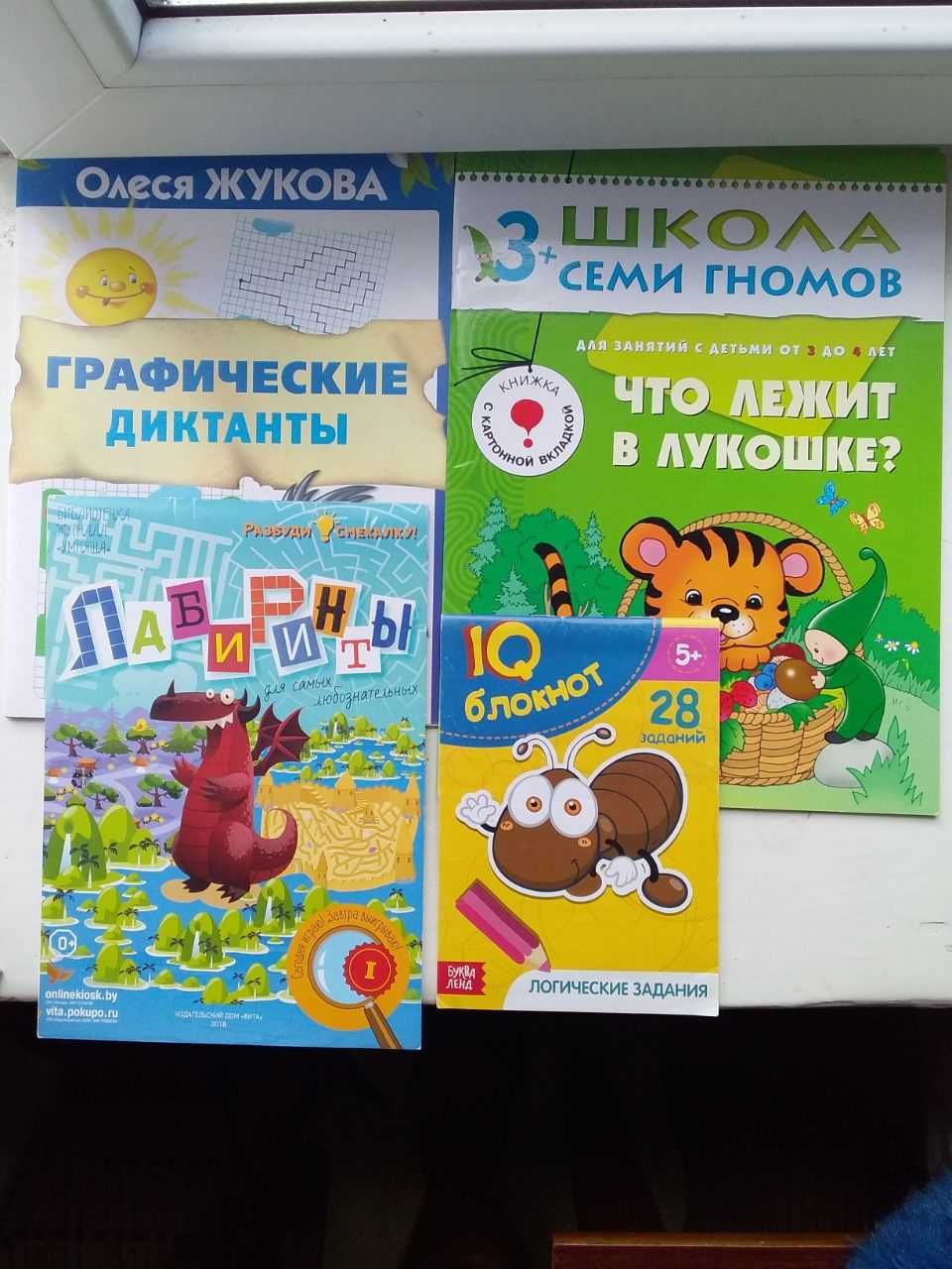 Развивающие книги для детей. Лабиринты, логические задания