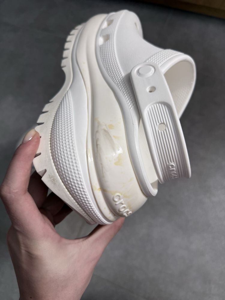 Crocs Classic Mega Crush White