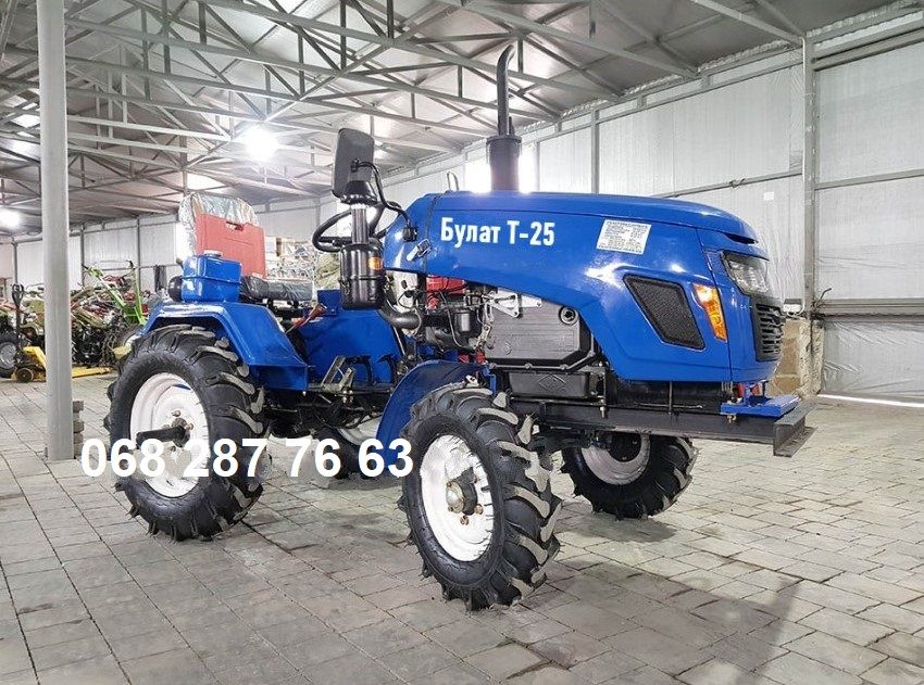 Мототрактор Булат Т25 +фреза +плуг. Трактор, мінітрактор. Львів
