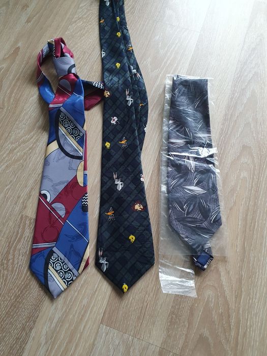 Krawaty trzy sztuki