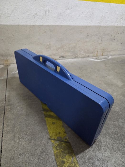Mesa campismo dobravel e com cadeiras