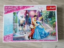 Puzzle 200 elementów Disney księżniczki kopciuszek