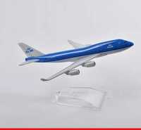 Metalowy model samolotu KLM BOEING B747