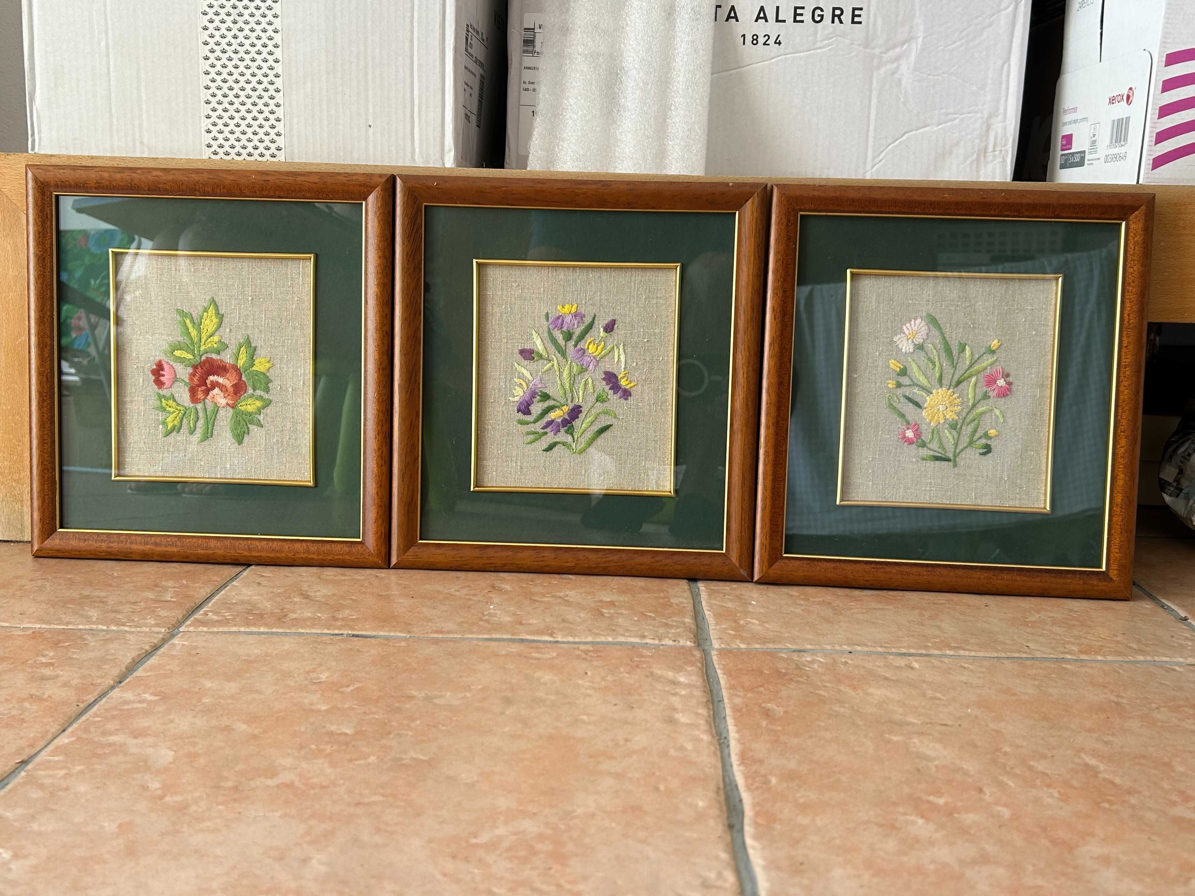 Quadros com flores