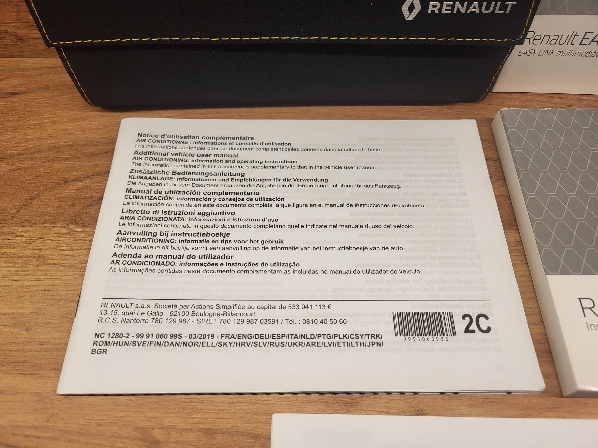 Instrukcja obsługi Renault Express etui PL 09/2020