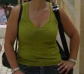Camisola T shirt sem mangas