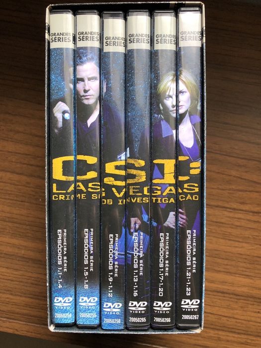 C.S.I. - primeira temporada season 1 NOVA