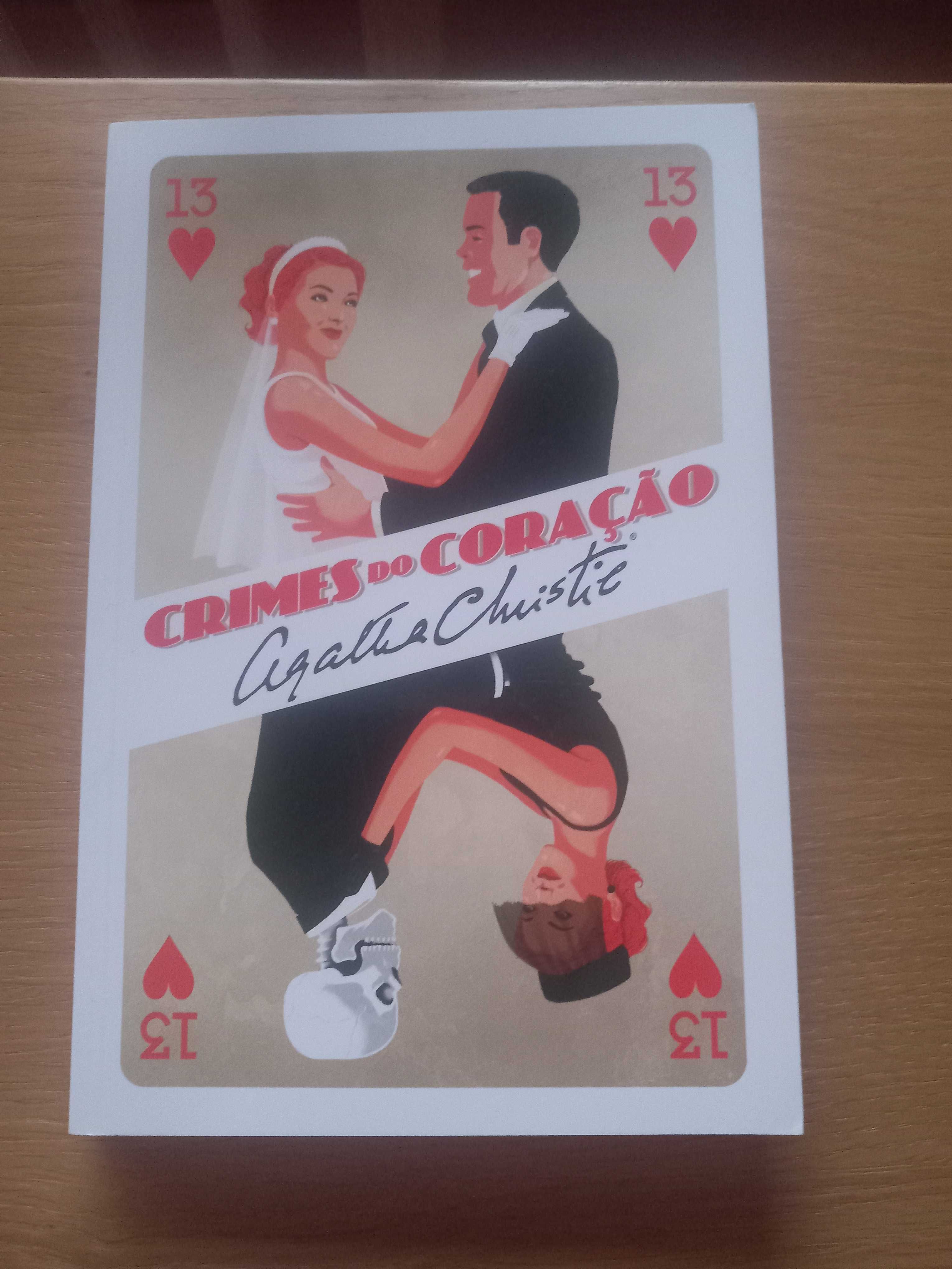 Livro Crimes do Coração - Agatha Christie