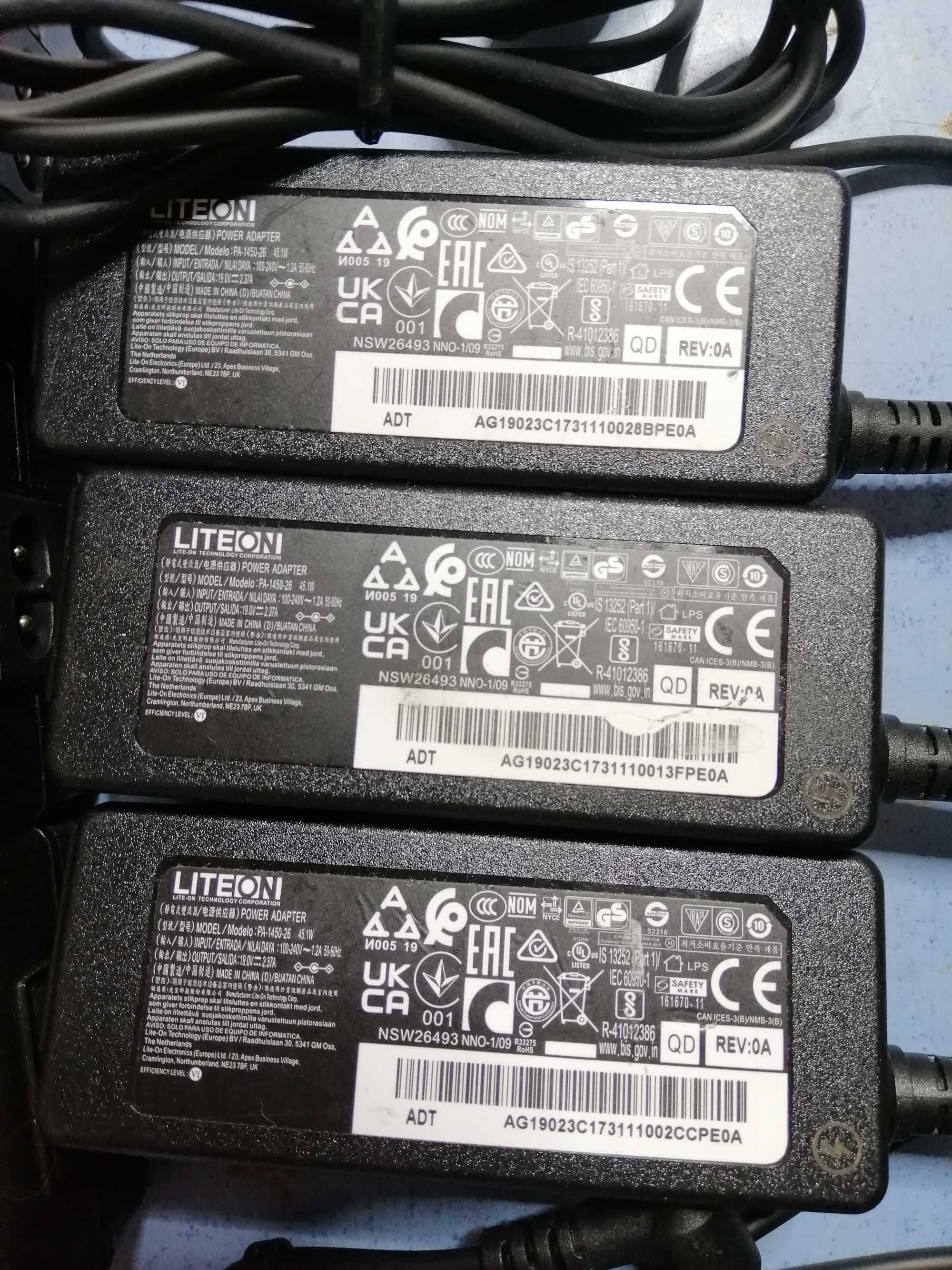 Samsung,sony,hp,canon 12-24V робочі блоки живлення .