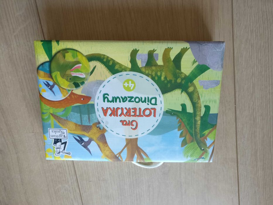 Gra Loteryjka dinozaury wiek 4+