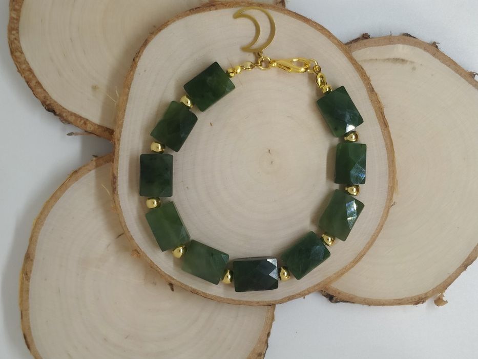 Niespotykana bransoletka z Nefrytów