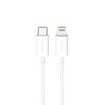 Kabel Puro TPE 20W USB-C - Lightning 2m - biały