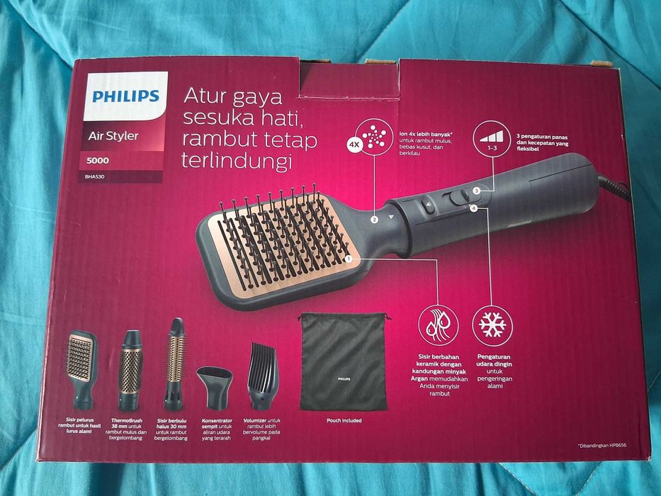 Escova modeladora philips nova c/garantia