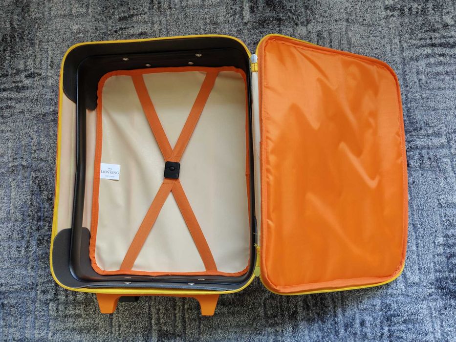 WALIZKA na kółkach TORBA podróżna dziecięca, motyw KRÓL LEW NOWA