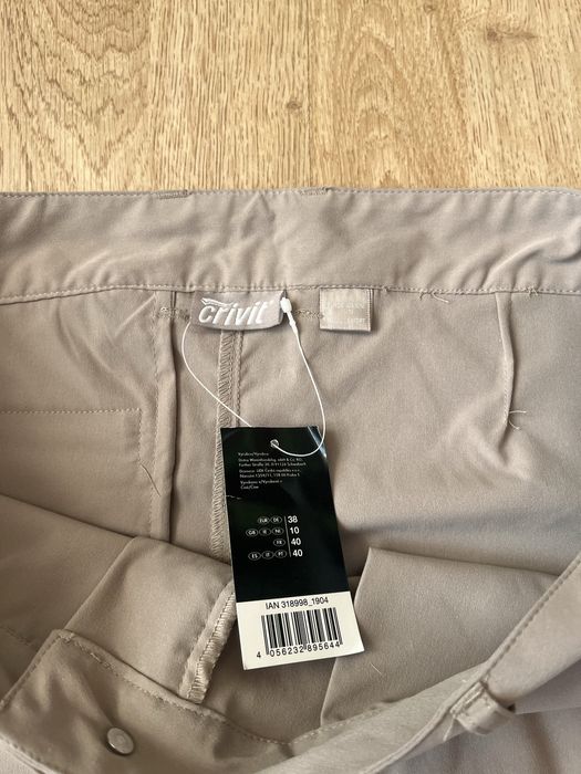 Nowe damskie spodnie z metką crivit r.38