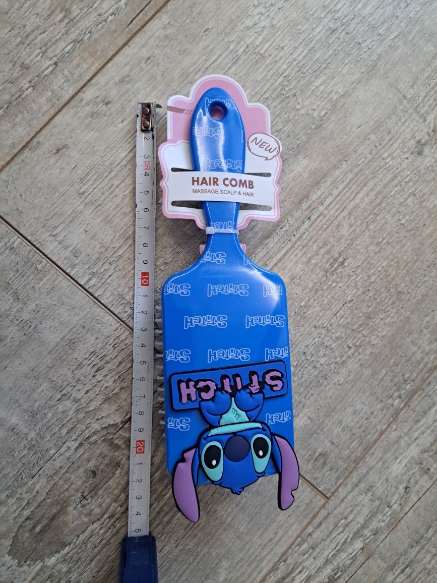Szczotka do włosów - Lilo&Stitch - niebieska/granatowa