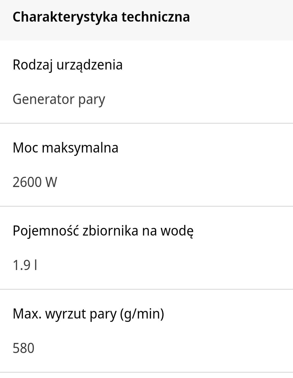 Generator pary Tefal GV9565 Pro Express Ultimate Care