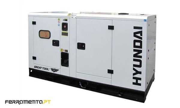 Gerador Industrial 400V 15 kVA Great Tool Power by Hyundai GTDHY16KSE