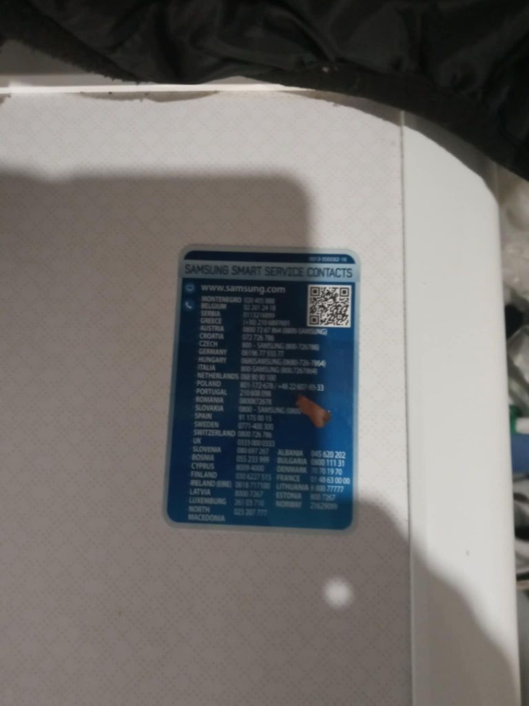 Pralko suszarka Samsung wd10t534dbe używana 1 rok jak nowa