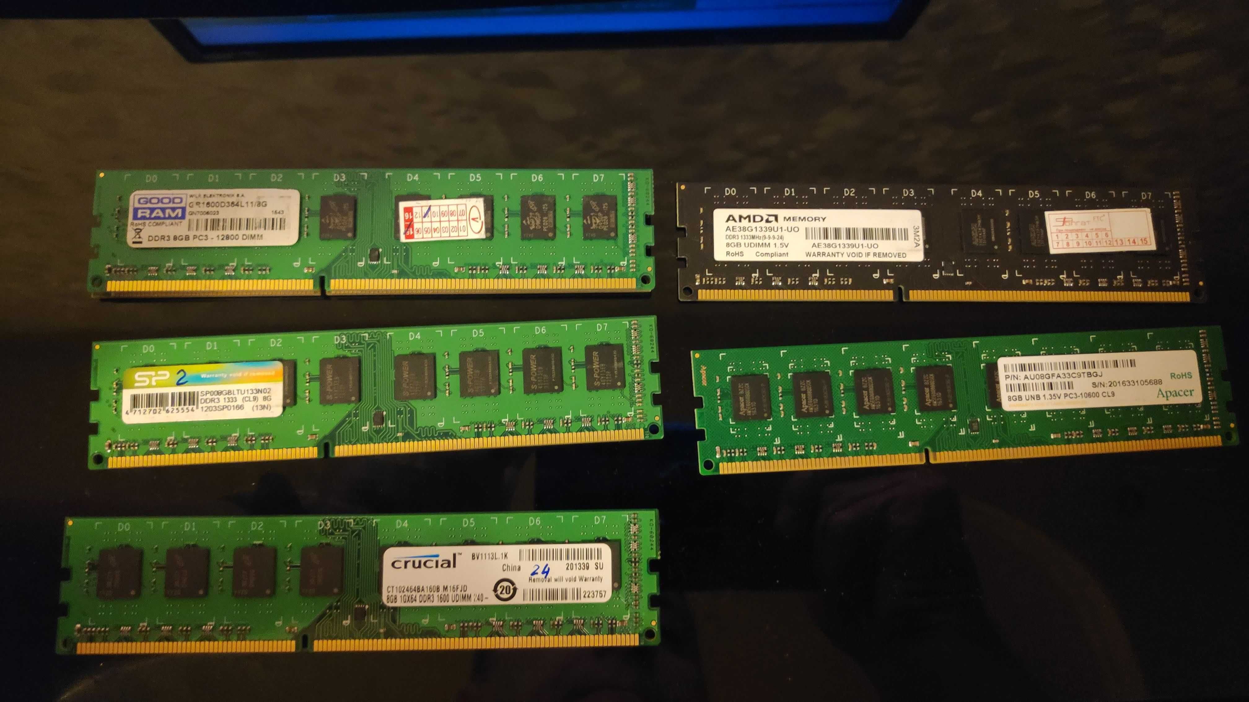 Оперативная память DDR3 8G