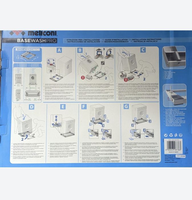 Podstawa antywibracyjny pod pralkę zmywarkę