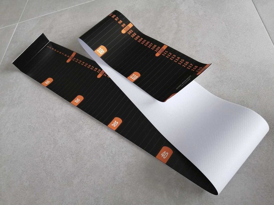 Miarka do ryb 120cm z przymiarem MIARKOMATA z ogranicznikiem