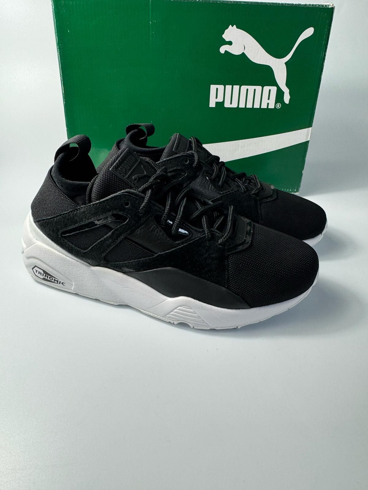 Nowe Sneakersy Buty PUMA BOG Sock Elemental czarne 35,5