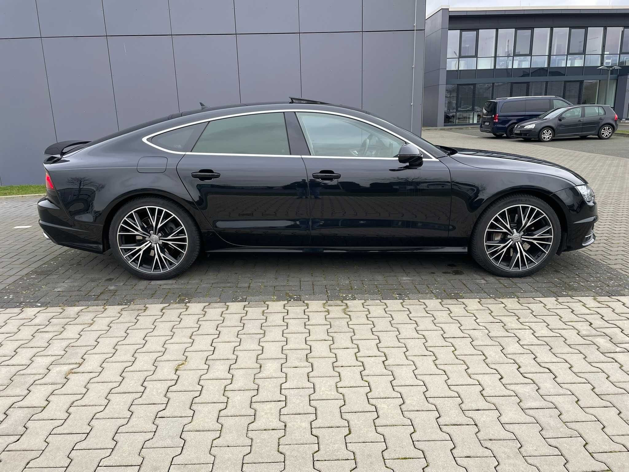 Audi a7 biTdi 3.0 320 Radary Webasto Aktywny Wydech Pneumatyka ZAMIANA