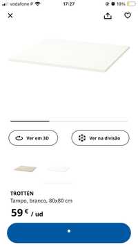 Tampo mesa IKEA Trotten