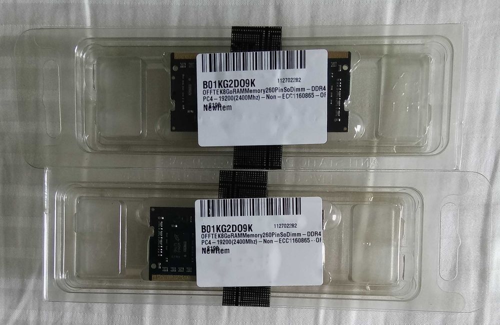 DRAM JEDEC 8GB DDR4 2666MTs SO-DIMM 1.2V PC4-21300 1333МГц 19-19-19-43