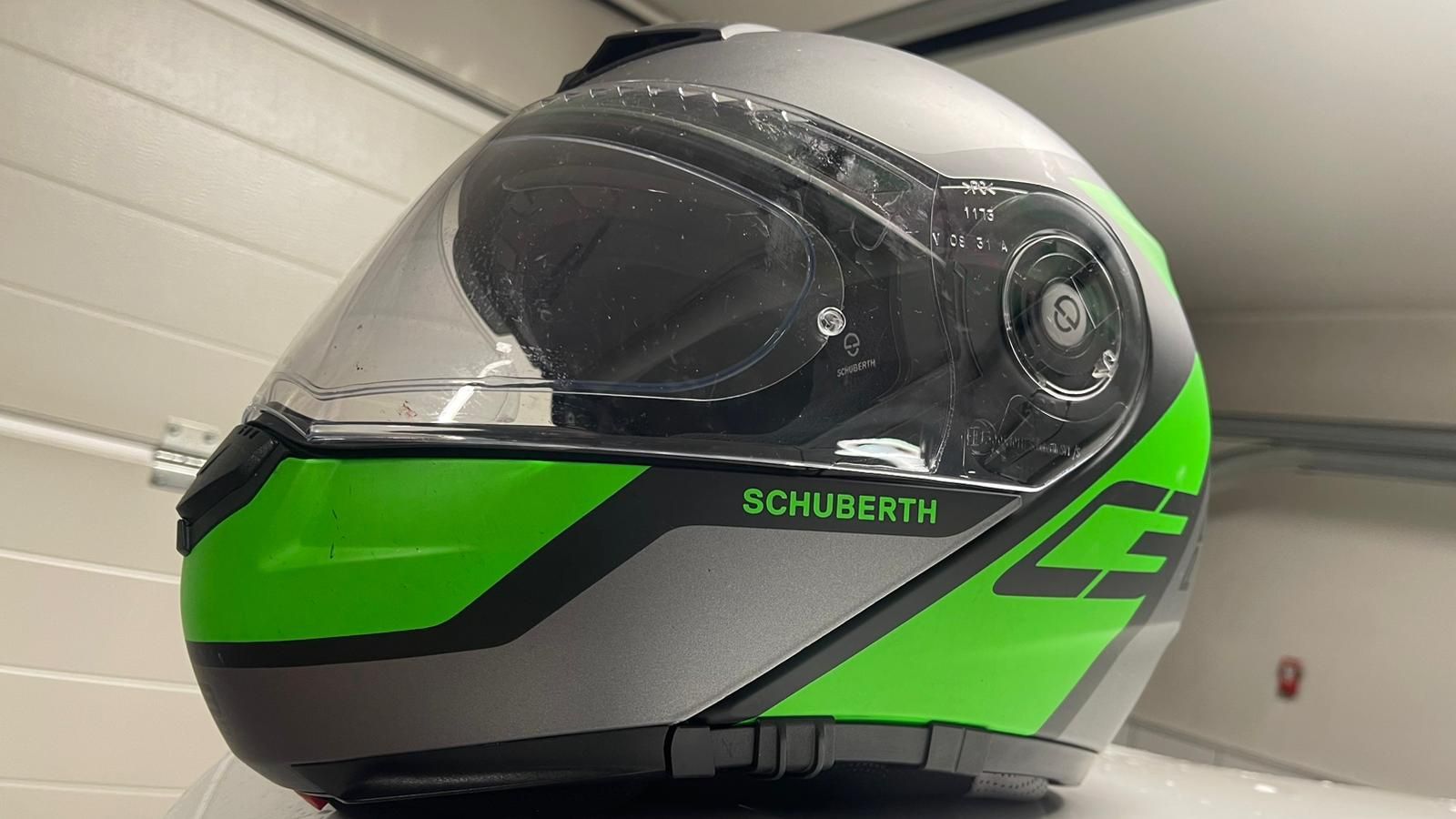 Kask motocyklowy SCHUBERTH C3 PRO Echo Green rozmiar L