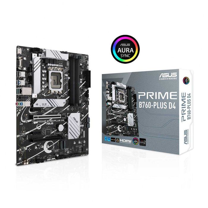 Asus Prime B760-Plus D4 + i7-13700kf+(8gbx2)ram DDR4+Arctic Freezer 34