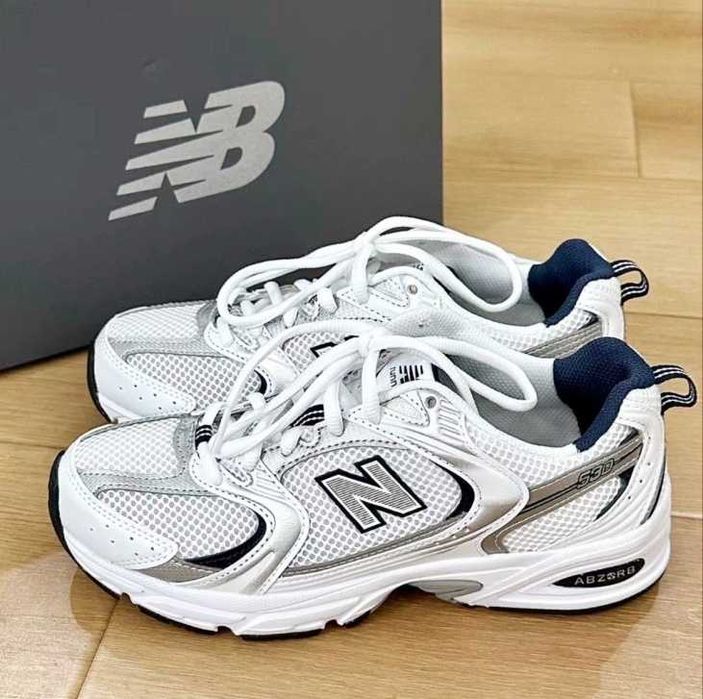 Śniegowce Buty damskie New_Balance_530_WhiteSilverNavy Roz.38