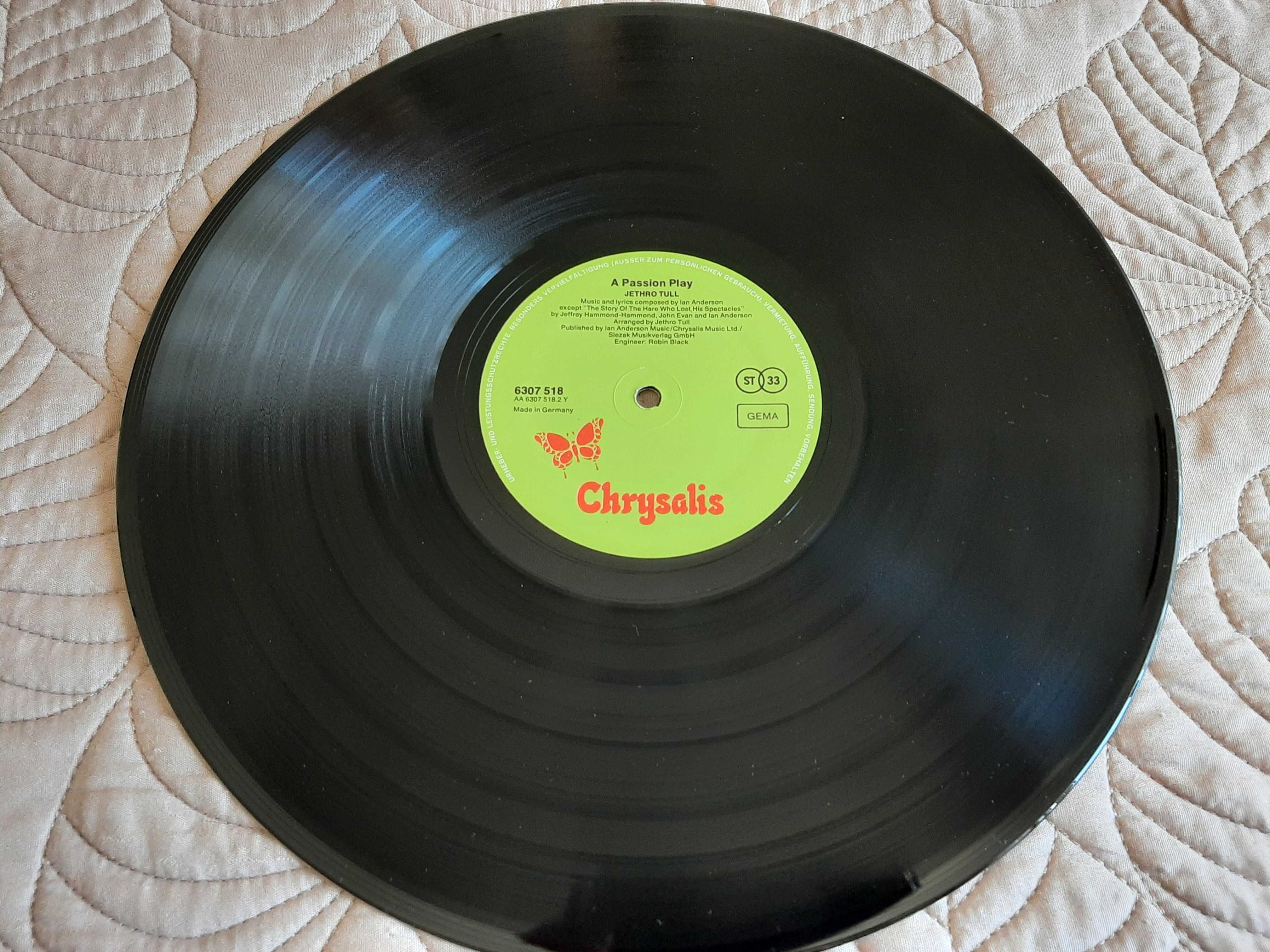 Jethro Tull - A passion Play - Germany - Vinil LP