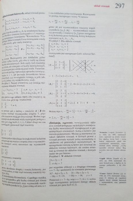 Encyklopedia Szkolna Matematyka, WSiP 1990.