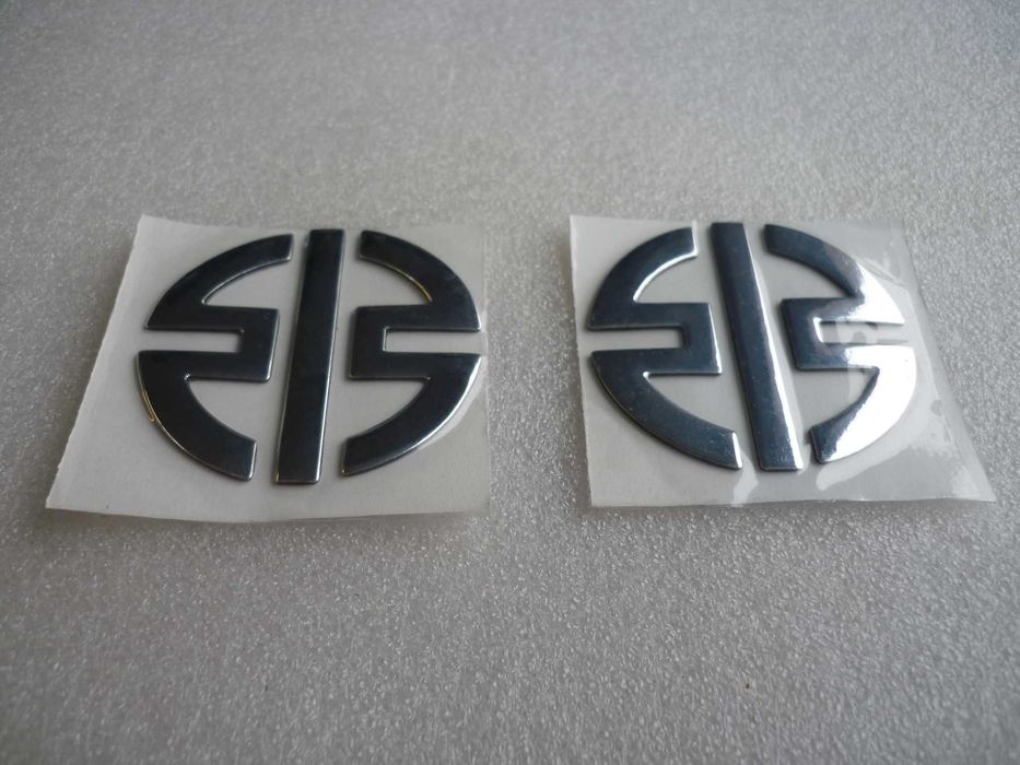 Naklejki,nalepki,znaczki z logo KAWASAKI  do motocykla komplet 2 szt