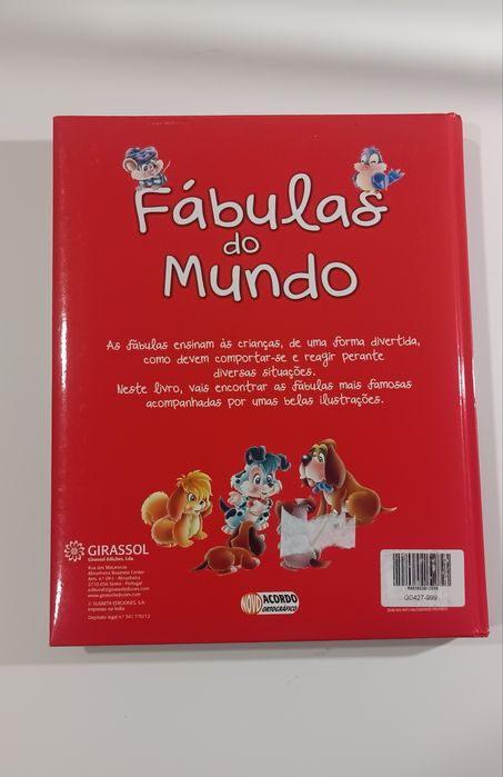 Livro "Fábulas do Mundo" - Especial