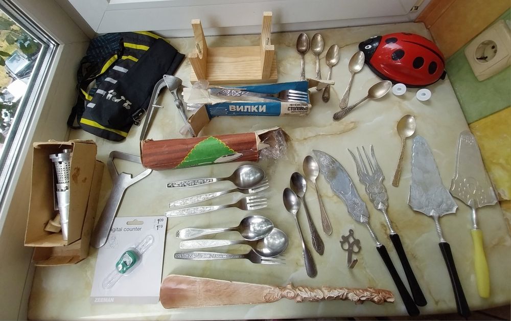 Добротная кухонная утварь времён ссср в кондитерской и кулинарии