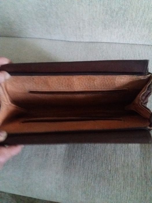 Torebka skórzana - old school - okazja.