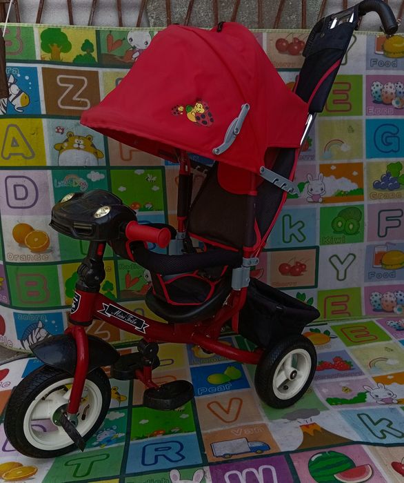 Продам детский музикальний  велосипед-коляска Mini Trike.