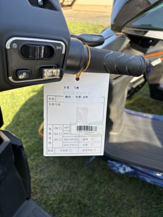 Електроскутер SokMoto WOLF (LITHIUM) НОВИНКА 2025 року 2999Вт 72V-45Ah