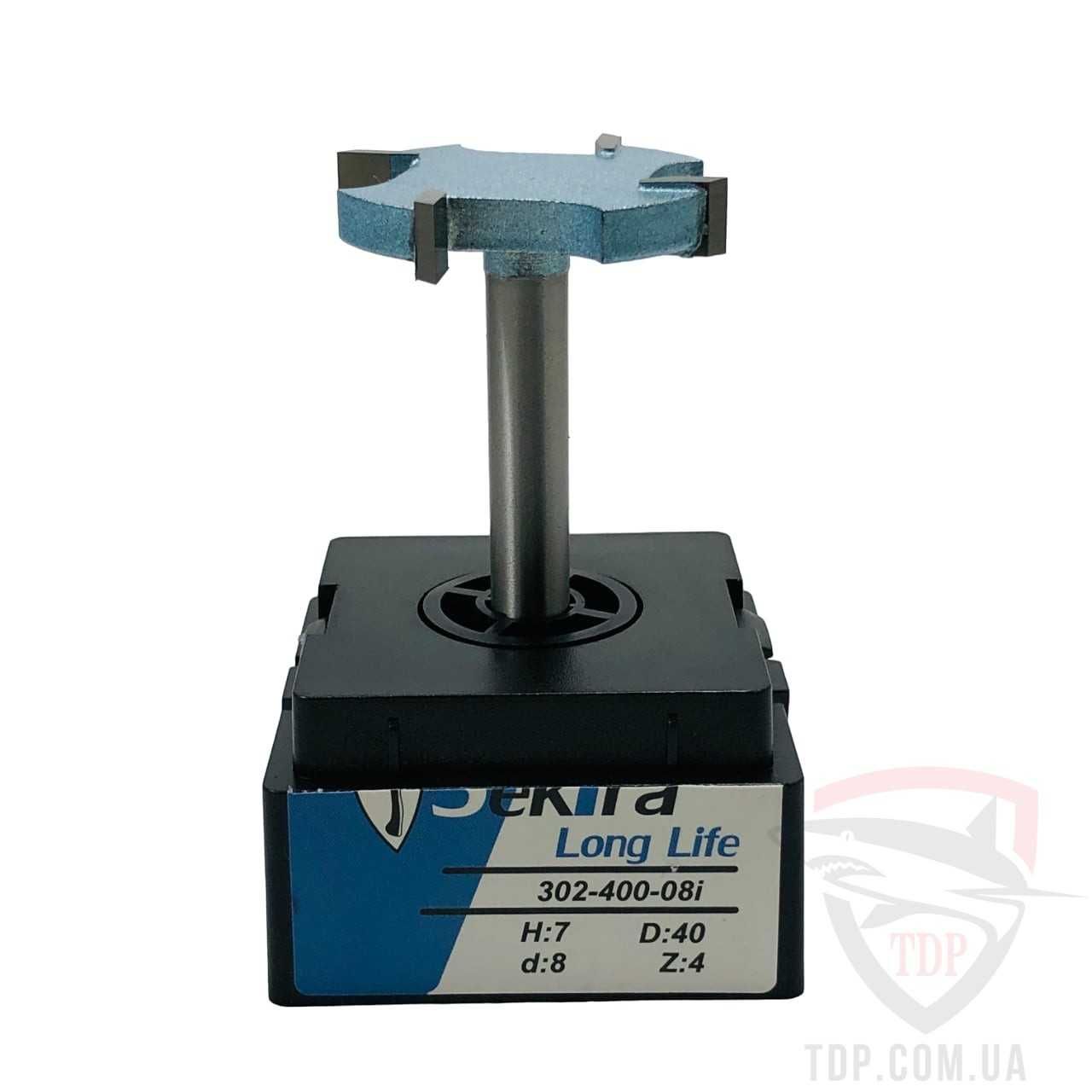 Фреза для вирівнювання Sekira Industry D40 d8 L65 h7 z4 (302-400-08i)