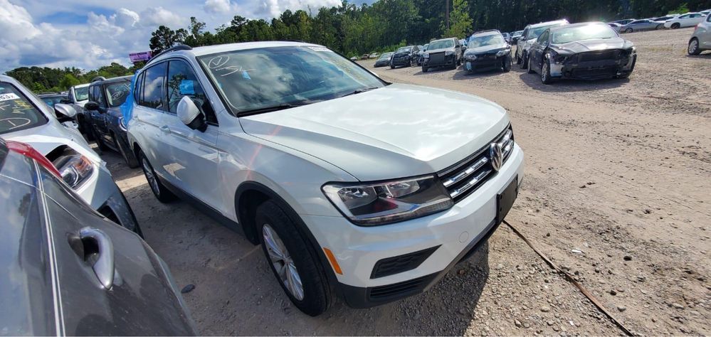 VW Tiguan Allspace usa 2018 - Разборка