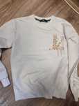 Kremowa bluza dresowa S